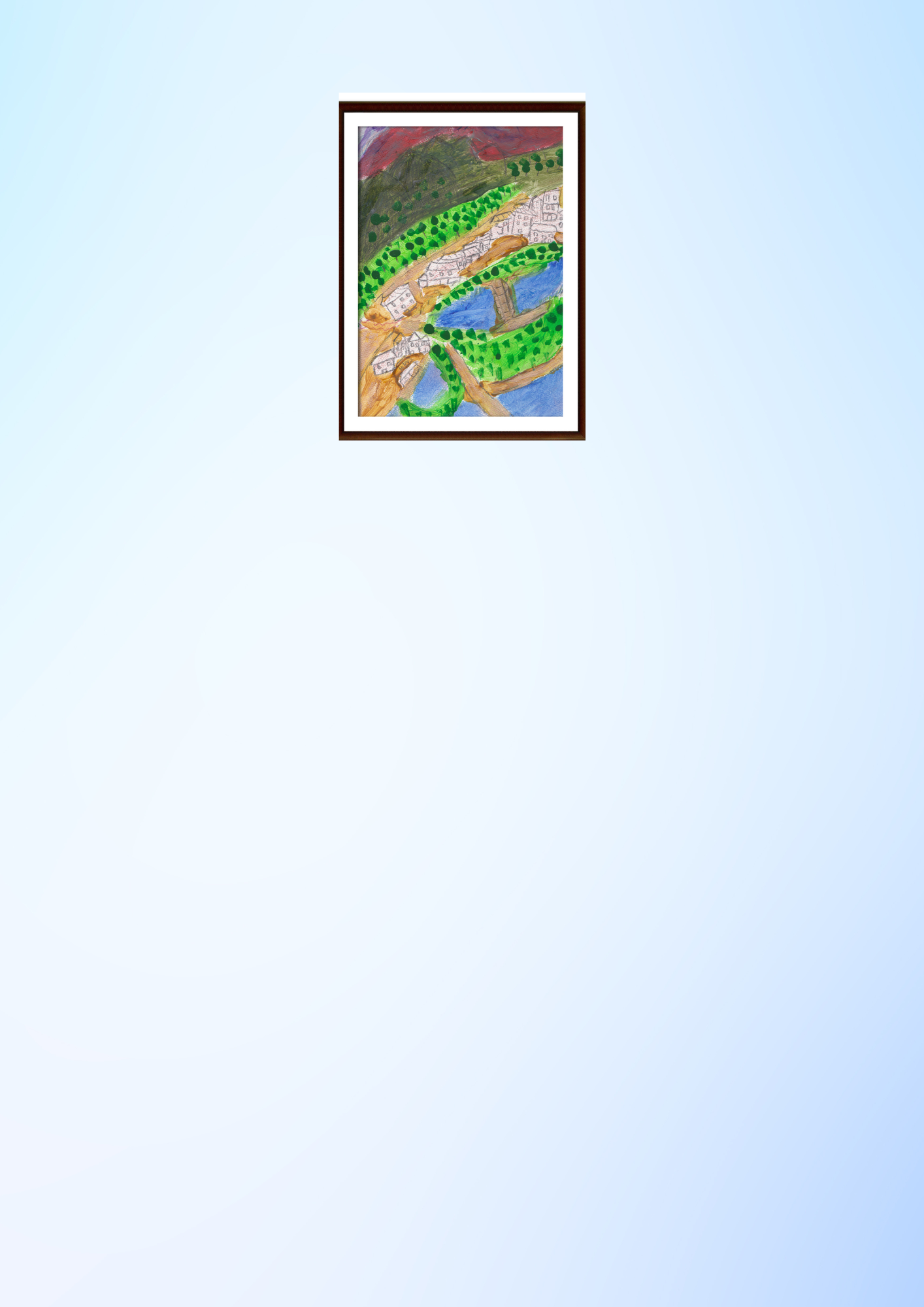 A city in the Alps