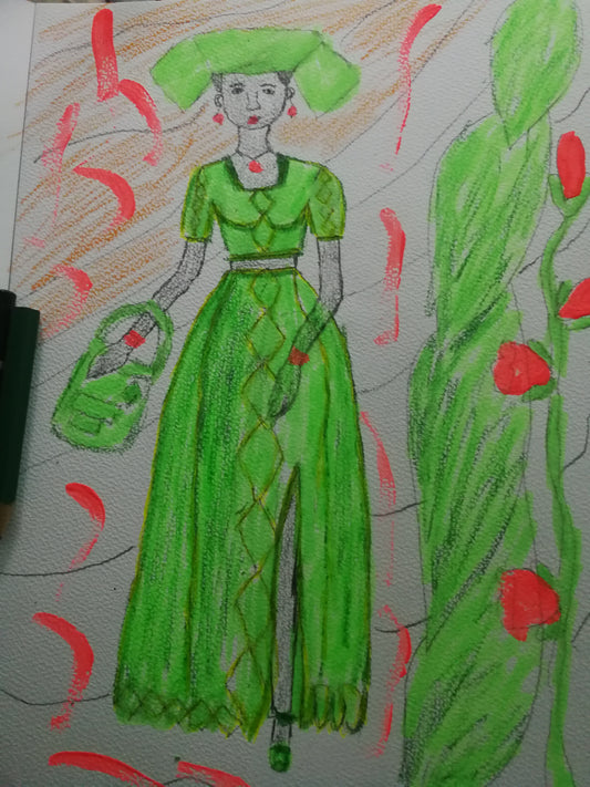 Stylistic woman